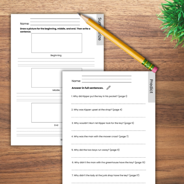ORT Stage 7 Reading Comprehension