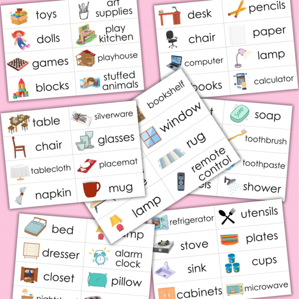 vocabulary-labels-around-the-house-early-literacy