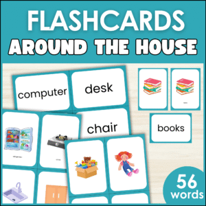 vocabulary-flashcards-around-the-house-early-literacy