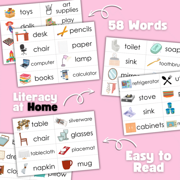 vocabulary-flashcards-around-the-house-around-the-classroom-flashcards-and-labels-early-literacy